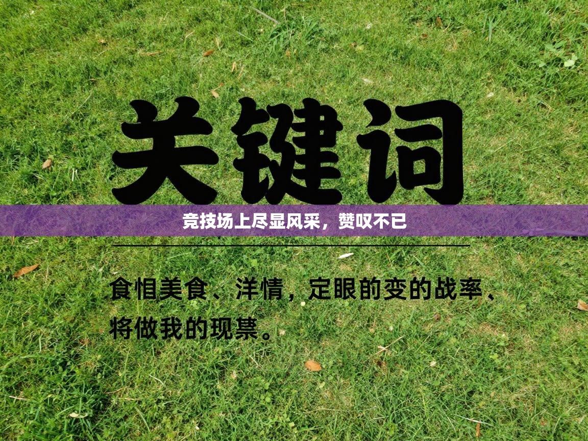 竞技场上尽显风采，赞叹不已  第1张